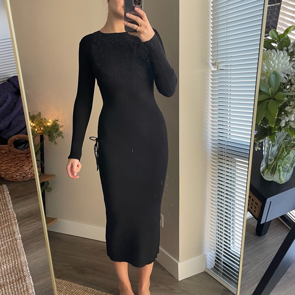Midi Zara Dress with tie